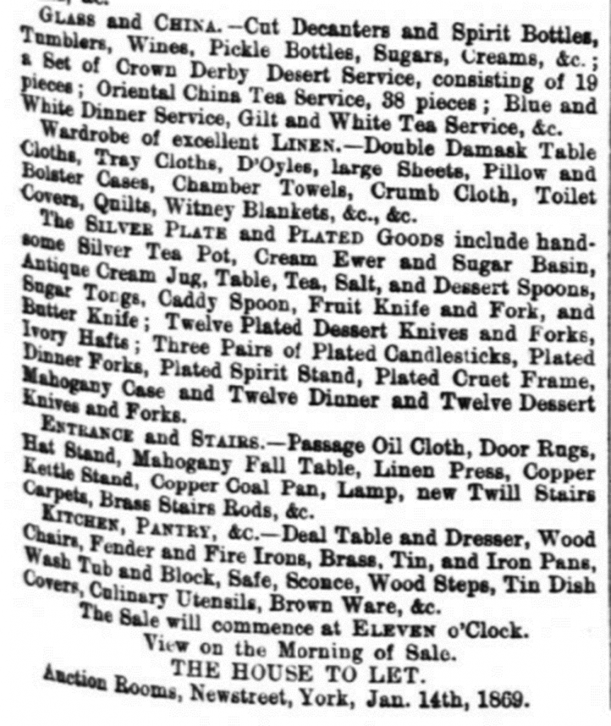 Image of page from York Herald 16 January 1869.